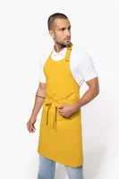 Șorț Kariban Cotton Without Pocket personalizat, pe model