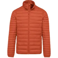 Jachetă bărbați Kariban Lightweight Padded personalizată, maro
