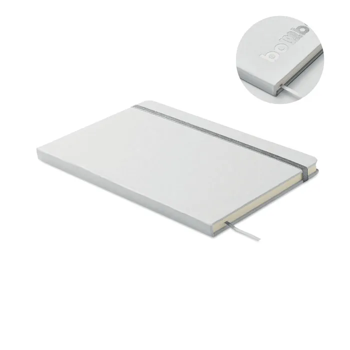 Notebook A5 revelator de culoar personalizat, argintiu