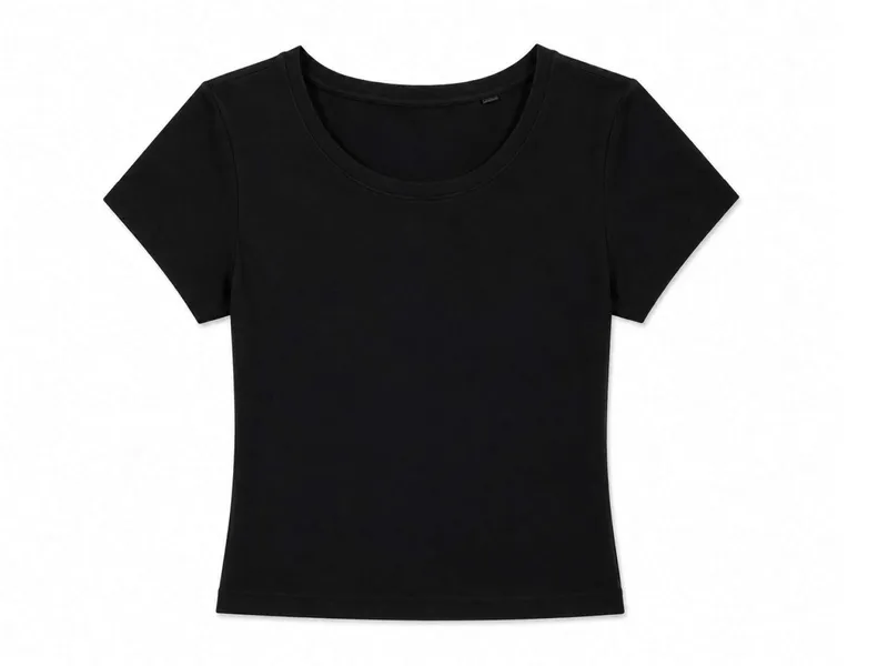 Tricou damă True Blanks Fitted Crop Top