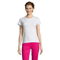 MISS WOMEN T-SHIRT 150g personalizat, white