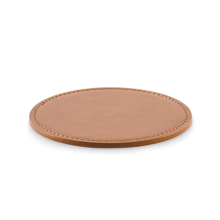 Coaster rotund în PU personalizat