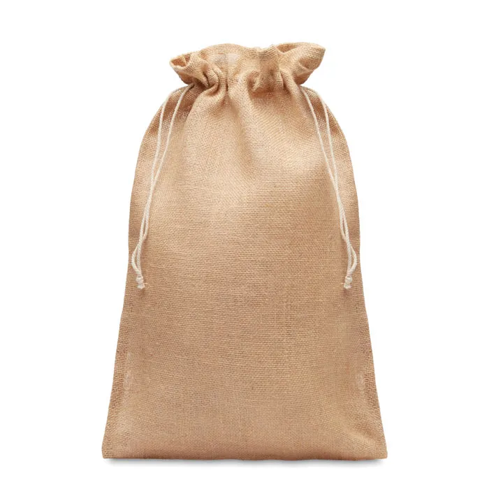 Săculeț cadouri de iută 30x47 cm personalizat