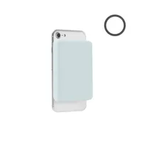 Încărcător wireless 15W personalizat, albastru copil