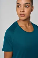 Tricou damă Proact Recycled Round Neck Sports personalizat, pe model