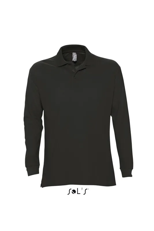 Tricou polo bărbați SOL'S Star personalizat, negru