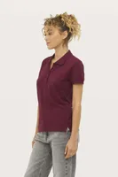 Tricou polo damă SOL'S Passion personalizat, pe model