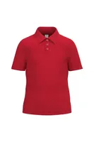 Tricou polo copii iDeal Basic Pique personalizat, roșu