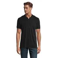 PLANET MEN Polo 170g personalizat, black