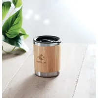 Pahar, perete de bambus 250ml personalizat, vedere zona de personalizare