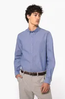 Cămașă bărbați Kariban Oxford personalizată, pe model