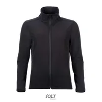Jachetă softshell damă SOL'S Race Softshell Zip personalizată, negru