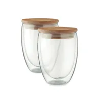 Set 2 pahare 350 ml în cutie personalizat, vedere spate