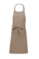 Șorț Kariban Polyester Cotton With Pocket personalizat, maro