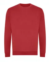 Bluză unisex Just Hoods Organic Sweat personalizată, roșu