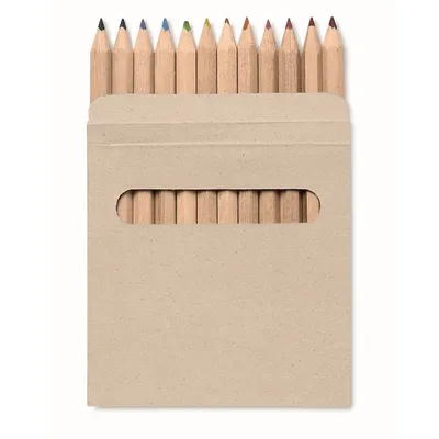 Set de 12 creioane colorate personalizat