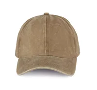 Șapcă K-UP 6 Panels Vintage personalizată, maro
