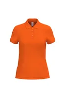 Tricou polo damă iDeal Basic Pique personalizat, portocaliu