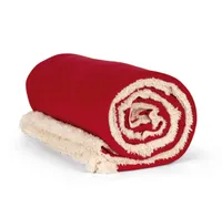 Pătură K-UP Sherpa Blanket personalizată, roșu