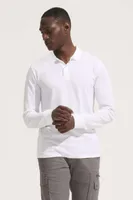Tricou polo unisex SOL'S Planet Lsl personalizat, pe model