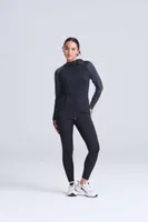 Articol sport damă Just Cool Cool Contrast Zoodie personalizat, pe model