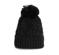 Căciulă K-UP Knitted Beanie personalizată, negru