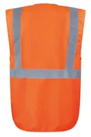Vestă unisex Korntex Comfort Executive Safety Vest Hamburg Multifunctional With Pockets personalizată, portocaliu