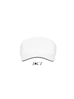 Accesoriu textil unisex SOL'S Ace Visor personalizat, alb