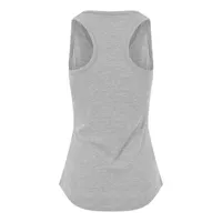 Vestă damă Just Ts Tri-blend Vest personalizată, pe model