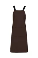 Șorț Kariban Organic Cotton personalizat, maro