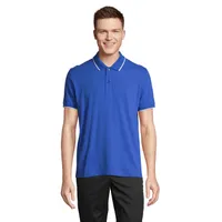 Tricou polo Sol's Palermo Tricou personalizat, albastru regal/blank