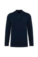 Tricou polo bărbați Kariban Premium Supima® personalizat, albastru