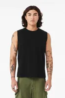 Tricou unisex Bella Jersey Muscle Tank personalizat, pe model
