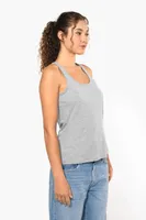 Tricou damă Kariban Eco-friendly Tank Top personalizat, pe model