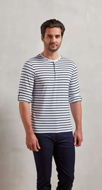 Tricou bărbați Premier Long John Roll Sleeve