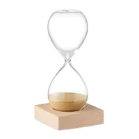 Clepsidră cu nisip - 5 minute personalizată, vedere lateral