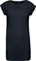 Tricou damă Kariban Long personalizat, albastru