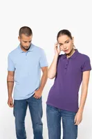 Tricou polo bărbați Kariban Short-sleeved Piqué personalizat, pe model