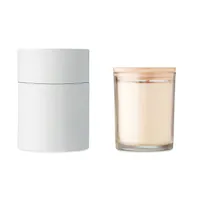 Lumânare cu parfum de vanilie personalizat, vedere detaliu