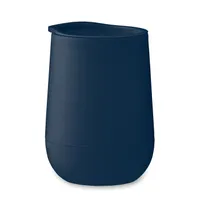 Pahar termo cu perete dublu din personalizat, albastru marin francez