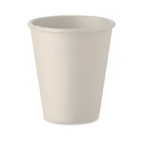 Pahar reutilizabil PLA personalizat, bej