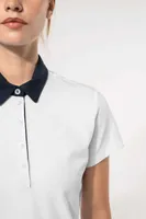 Tricou polo damă Kariban Two-tone Jersey personalizat, pe model