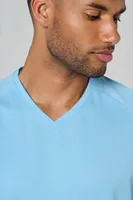 Tricou bărbați Proact V-neck Short-sleeved Sports personalizat, pe model
