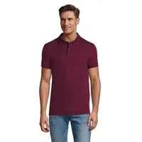 Polo PERFECT MEN 180g personalizat, burgundy