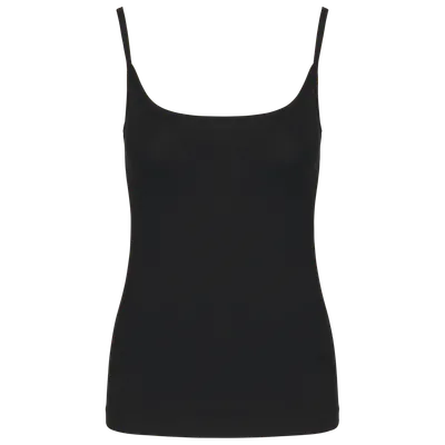 Tricou damă Kariban Strappy Tank Top personalizat, negru