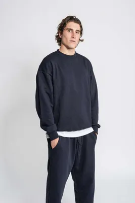 Bluză unisex Vesti 365 Diagonal French Terry Crewneck personalizată