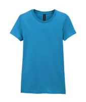Tricou damă Gildan Softstyle™ personalizat, albastru