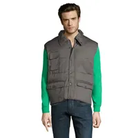 Vestă bărbați Sol's Equinox Pro Bodywarmer personalizată, dark grey