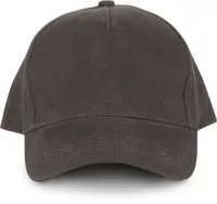 Șapcă K-UP 5 Panels Organic Cotton personalizată, gri