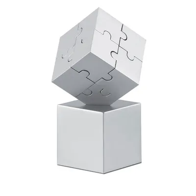Puzzle 3D din metal personalizat